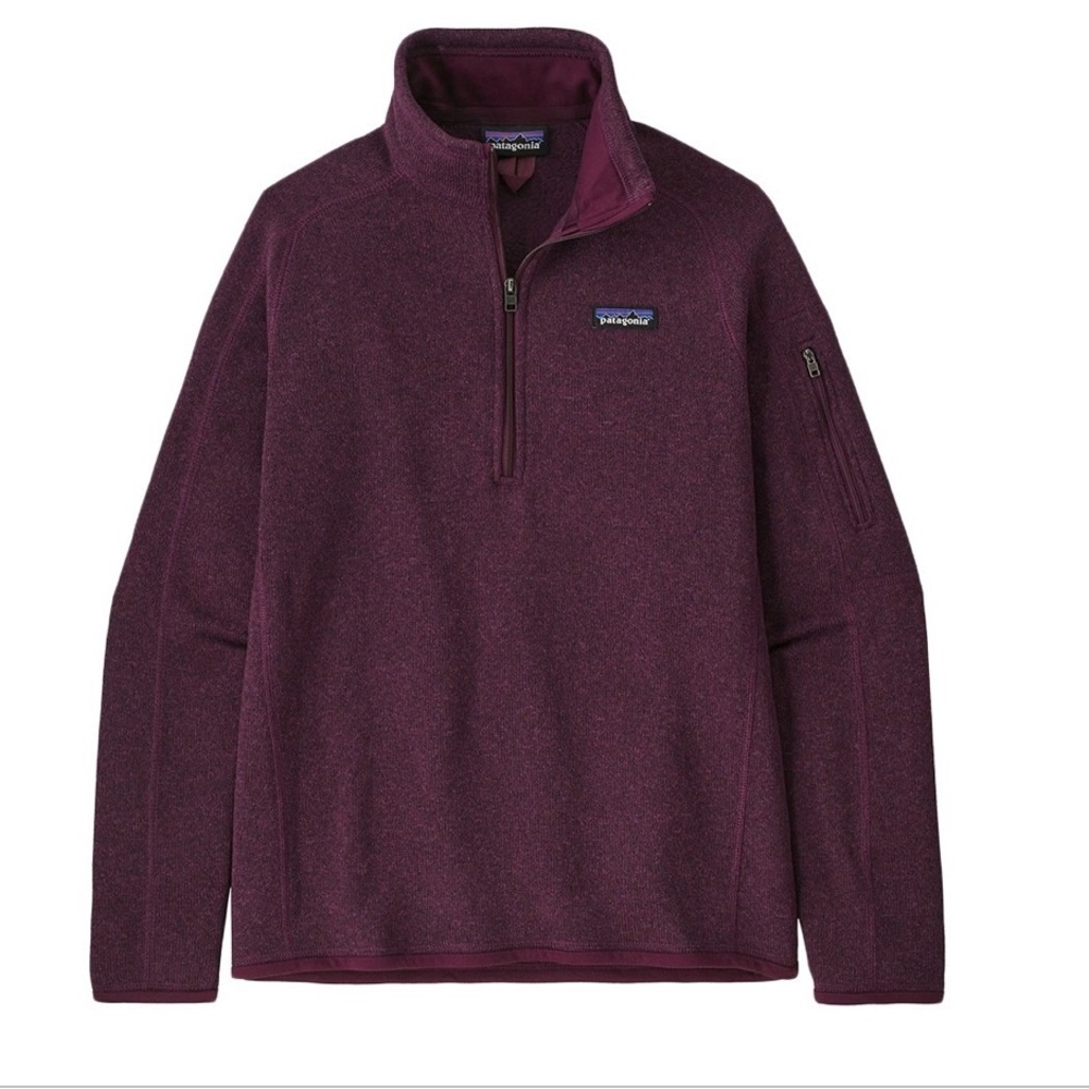Patagonia Better Sweater 1/4 zip fleece top Women’s size large